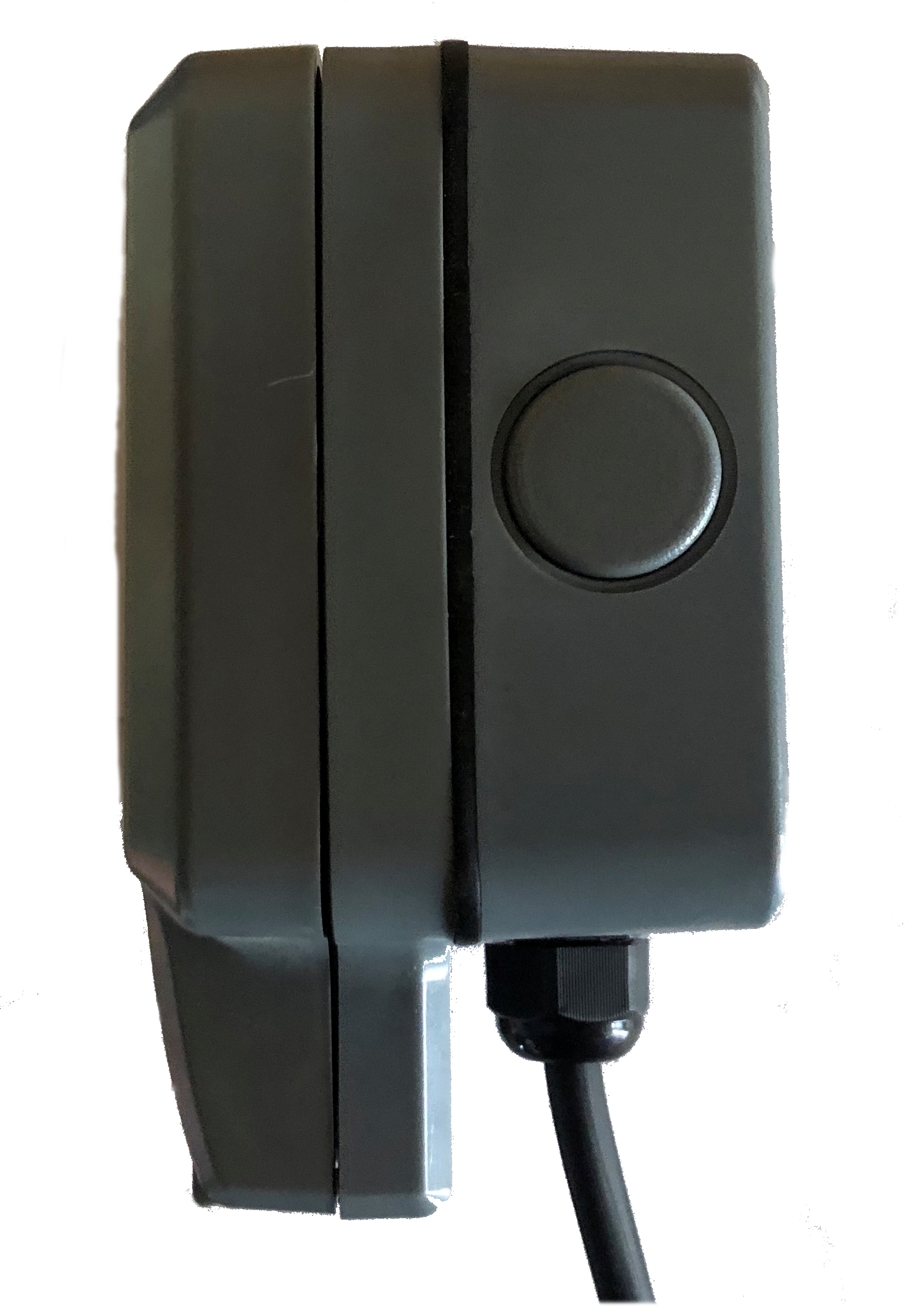 Outdoor garden extension lead socket box IP65 Rated with Black Cable